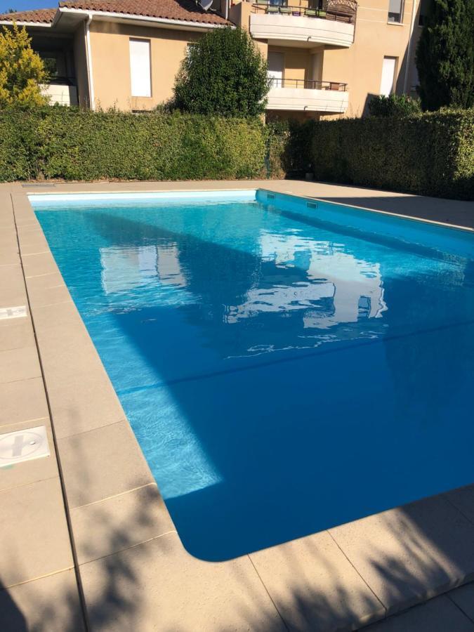 Beziers Appt Climatise Dans Residence Avec Piscine Exterior photo